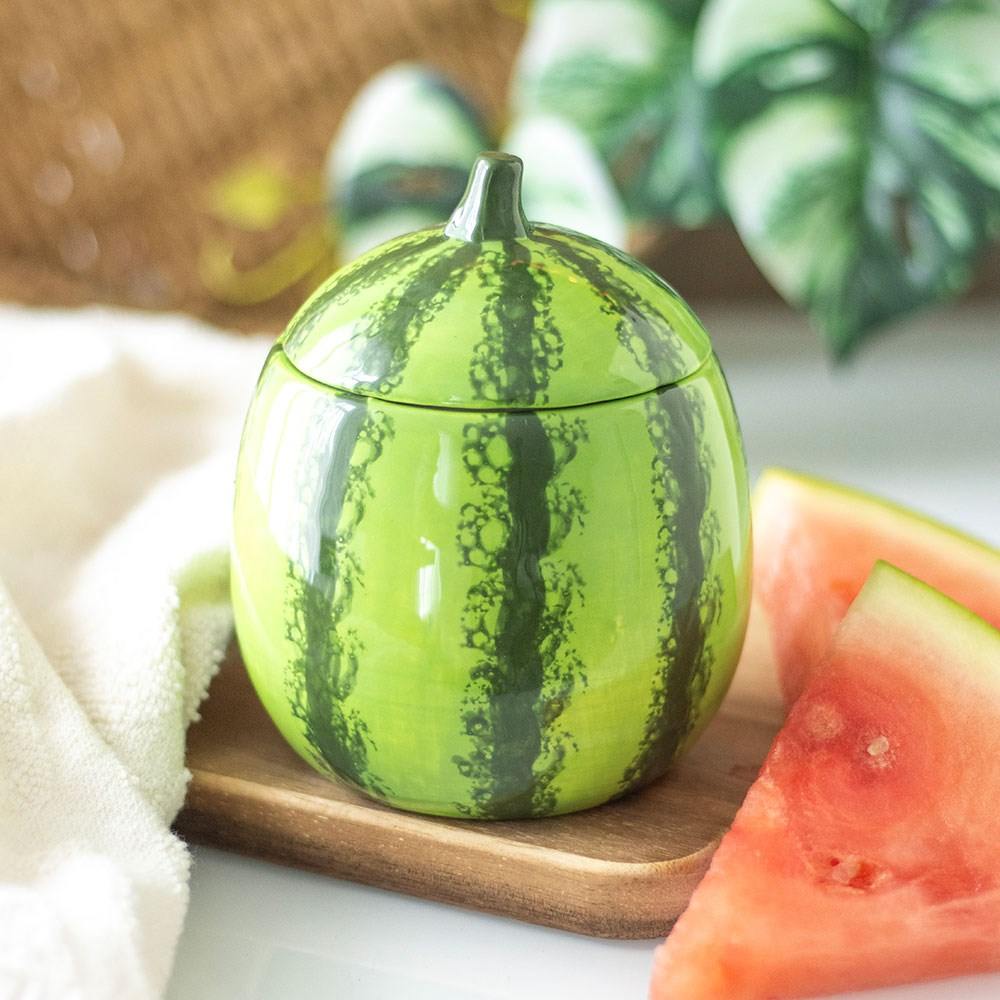 Something Different - Watermelon Shaped Candle Jar Geurkaars - Multicolours